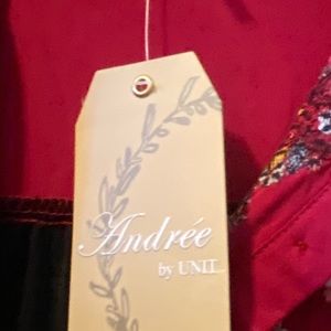 Dress with Embroidered Flowers